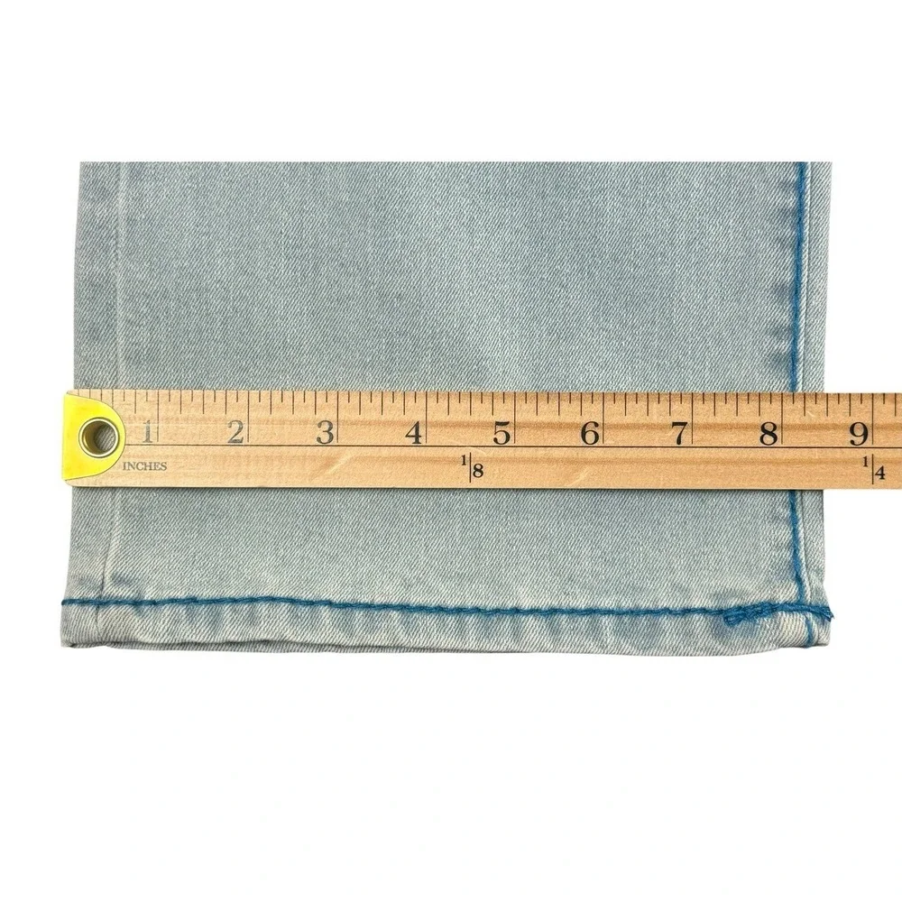 TRUE RELIGION 36 Ricky Big T Jeans Mens Light Wash Straight 701453 NWT